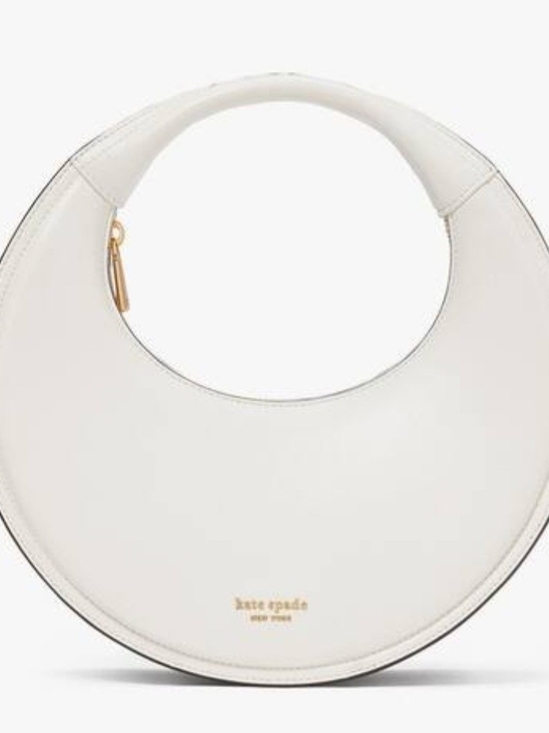 kate spade Handbags - kate spade White Crescent Handle Shoulder Bag